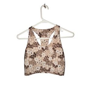 Floral Racerback Crop Tank Top from American Eagle/Aerie